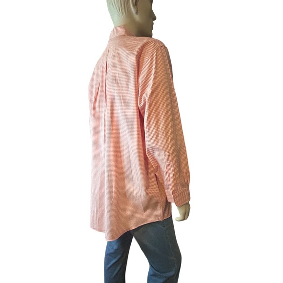Brooks Brothers Madison Dress Shirt 100% Supina Cotton Button Front Apricot NWOT - Picture 6 of 14